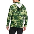 thumbnail image 4 of Hoodies for Men Camouflage UPF 50+ Sun Protection Hoodie Long Sleeve Fishing Hiking Shirt with Face Mask M, 4 of 7
