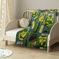 thumbnail image 2 of JEUXUS Pickle Throw Blanket Funny Pickle Gifts for Pickle Lovers Women Men Soft Fluffy Cozy Dill Pickles Blanket for Bed Couch Outdoor for Kids/Child, 2 of 6
