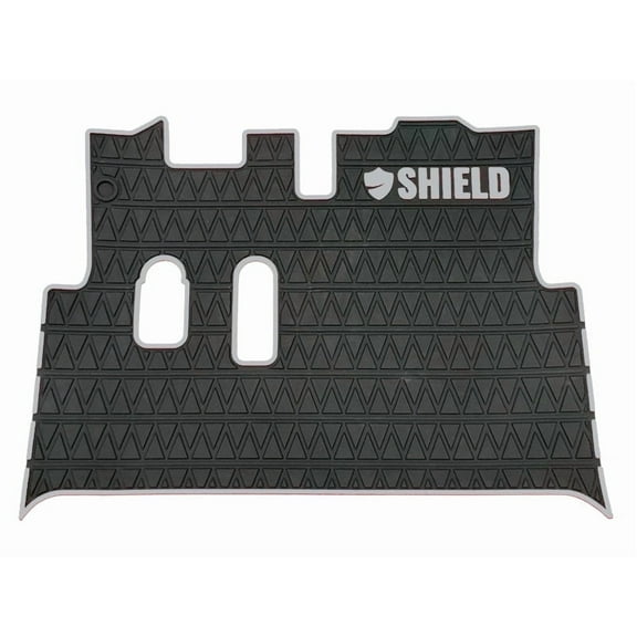 Club Clean EZGO Golf Cart Floor Mat – Fits RXV (2008–2022) & 2Five – Full Coverage, Non-Slip, 8mm Heavy-Duty Compound Liner – Grey