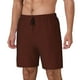 thumbnail image 1 of Fotbe Brown Traje de Baño para Hombre – Shorts de Natación de Secado Rápido con Forro y Bolsillos-Small, 1 of 6