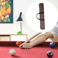 thumbnail image 5 of GARENDE Billiards Pool Bag with Divider Lightweight Pool Cue Carry Bag 1/2 Jointed 32.68inchx5.51inchx2.76inch Coffee, 5 of 8