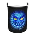 thumbnail image 1 of ZICANCN Monster Blue Internet Laundry Basket Organizer - Dirty Clothes Hamper for Bathroom Kids Girls Boys Laundry Hamper Medium, 1 of 8