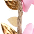 thumbnail image 4 of Preciosa diadema con rosas y flores, accesorio para el pelo para niñas (rojo), 4 of 4