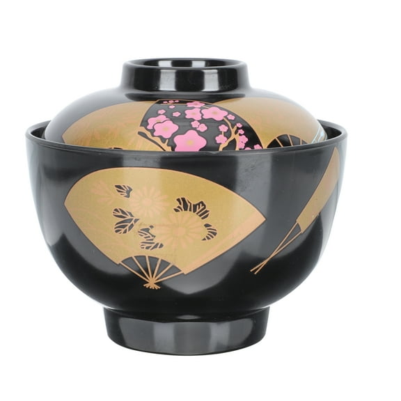 TINKSKY Japanese Style Soup Bowl Large Rice Bowl Miso Soup Tureen Cuisine Holder