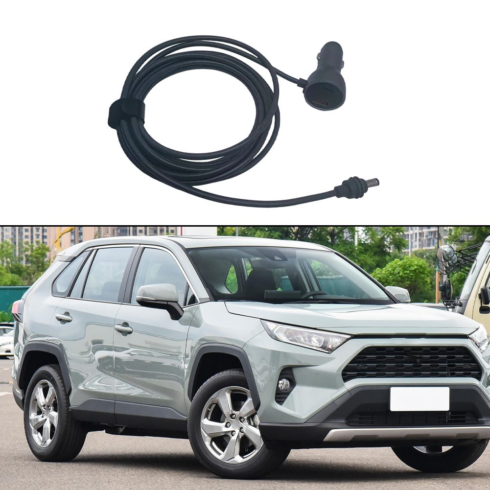 Mosiee For Starlink Mini Power Cable Black 18Awg Wire 3M/5M Mini Dish Antenna 12-24V Dc Power Cable Car Electronics Accessories
