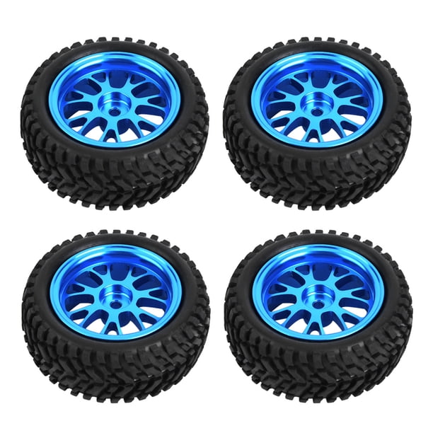 Metal Rc Rims Fyydes RC Car Tyres, RC Metal Rims Tires,RC Crawler Tires Blue Metal Y ...
