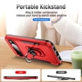 thumbnail image 2 of Allytechgroup for Google Pixel 10 /10 Pro Case with 2 Pcs Screen Protector, Rugged Military Grade Shockproof Ring Kickstand Anti-Scratch Magnetic Back Cover Shell Case for Women Men, Red+Black, 2 of 9