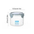 thumbnail image 3 of 3PCS Food Storage Container Set Clear Pantry Storage Container Cereal Container, 3 of 10