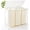 White, variant on Bamboo Laundry Hamper 3 Section with Lid, 150 L Laundry Sorter with Pull-Out Removable Washable Bags, 3 × 12.5 Gal Divided Laundry Baskets for Laundry Room, Bathroom