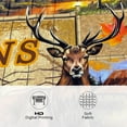 thumbnail image 6 of Rustic Cabin Shower Curtain Set, Farmhouse Country Deer Shower Curtains for Bathroom, Lodge Hunting Bathroom Decor Polyester Fabric-72" x 72", 6 of 6