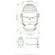 thumbnail image 4 of Activated Party Lights With Remote Control RGB Ball Light, Strobe Lamp 7 Modes Stage Par Light For Home Room Dance Parties Bar Xmas Wedding Show Club, 4 of 5