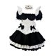 thumbnail image 1 of Lindo disfraz de sirvienta francesa, con sombreros, anime cosplay dulce con delantal vestidos de sirvienta, uniforme Lolita para Halloween traje de SG BLESIY disfraz de sirvienta, 1 of 7