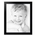 thumbnail image 2 of ArtToFrames 20" x 24" Satin Black Step Lip Picture Frame, 20x24 inch Black Wood Poster Frame (WOM-1452), 3 Pack, 2 of 6