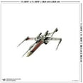 thumbnail image 4 of Gallery Pops Star Wars: Saga - Rebel Starfighters Wall Art Bundle (4-Pack), White Framed Version, 12" x 12", 4 of 5