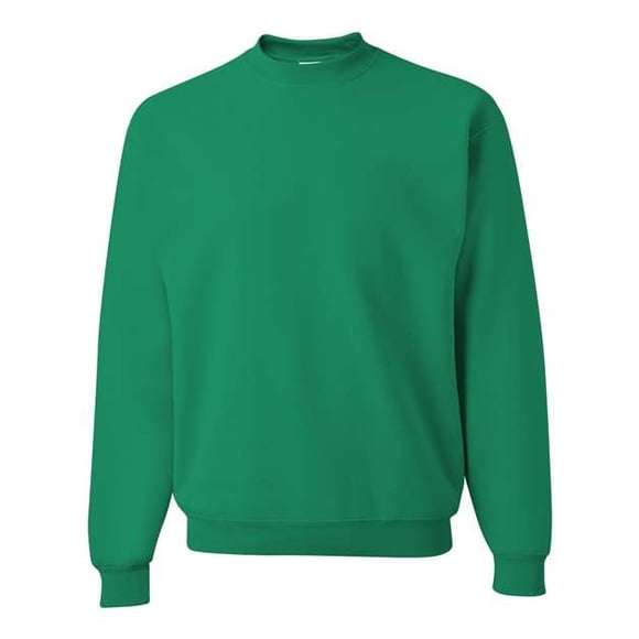 JERZEES - Sudadera de cuello redondo. 562M, GRANDE, Kelly Jerzees 562MR