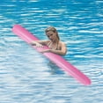 thumbnail image 7 of Kiddiway Long Inflatable Pool Float Tube - Great Pool Floats for Swimming Pool, Lake, Summer Pool Party, Durable Floating Noodle for Relaxation,Pink, 7 of 7