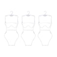 thumbnail image 3 of 3 perchas para bikini, perchas para trajes de baño, almacenamiento en forma de cuerpo, perchas para exhibición, perchas de lencería para trajes de bañ , mujeres, 3 of 8