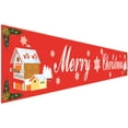 thumbnail image 1 of Cateissary Cartel de Navidad para el hogar, comedor, valla, ventana, terraza, bandera colgante, fiesta, Festival, decoración de Año Nuevo, Kits de decoración para fiestas Tipo 1, 1 of 6