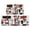 Red Black Geometric-2, variant on 2 Piece Grey Red Geometric Rug Kitchen Rug Set, Decor Kitchen Rugs, Absorbent Non-Slip Washable Floor Mats, Home Indoor Runner Rugs 17"x47" 17"x30"