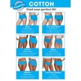 thumbnail image 3 of Fruit of the Loom Women's Cotton Blend Brief, 6 Pack-Colors May Vary, 9, 3 of 5