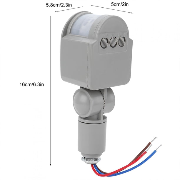 Luz LED infrarroja inteligente del cuerpo humano del sensor de movimiento ANGGREK Otros