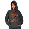 thumbnail image 4 of Hunter Hungry Must Hunt Crosshairs Hoodie Sweatshirt Women Men Brisco Brands S, 4 of 6