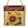 thumbnail image 1 of Xihbxyly Letrero de Bienvenida de Otoño, Vintage, Decorativo para Colgar En La Pared, con Temática de Sol y Felicidad, Artesanía Duradera, Fácil de Colgar, Decoración para Puerta de Entrada o Jardín,, 1 of 2