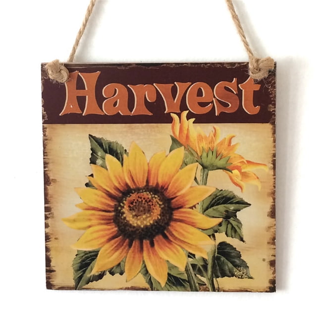 Panneau de Bienvenue pour la Saison Automnale, Décoration Extérieure Rustique, Matériau Résistant aux Intempéries, Style Ferme Vintage, pour Allée de Jardin, Entrée de Maison, Cadre en Métal Durable, Accent de Jardin Saisonnier, Campagne Rustique Hzhnb
