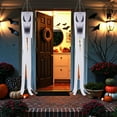 thumbnail image 5 of 1 Pack Halloween Ghost Windsock, Halloween Ghost Flag Hanging Decorations, Wind Sock for outside, 40 Inch Flying Ghost Halloween Windsocks Outdoor for Yard Patio Garden Tree, 5 of 9