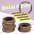 thumbnail image 5 of 60Pcs 1 Inch / 25mm Heavy Duty Multi-Purpose Metal O Ring Metal Rings for Hardware Bags Ring Bronze, 5 of 5