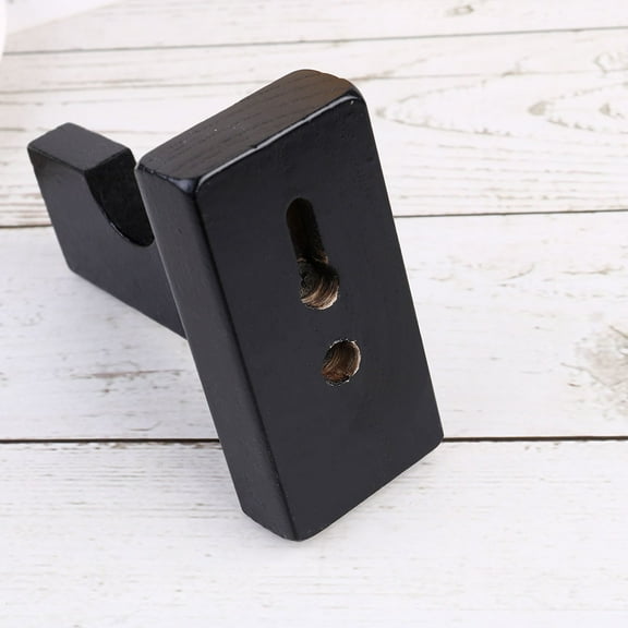 CIMAXIC wall mounted baseball bat rack Bamboo 2Pcs