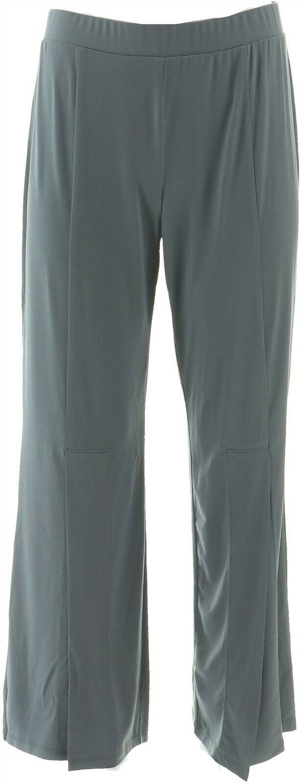 susan graver liquid knit pants with pockets