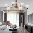 thumbnail image 3 of mmirethe Miniature Ceiling Lamp Interactive Building Props Mini Chandelier Sand Table Plaything Lighting Fixture for Living Room Bedroom A B, 3 of 6