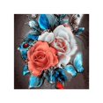 thumbnail image 1 of serony 5D Flower Resin Diamond Cross Stitch Crystal Embroidery Painting Room Decorative Resin Needlework Picture, 1 of 9