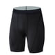 thumbnail image 1 of Mallas cortas de poliéster elásticas para hombre, de secado rápido, para deportes, baloncesto, fútbol, color negro, talla L, 1 of 12