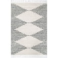 thumbnail image 2 of nuLOOM Bria Moroccan Large Shag Rug, 9' 2" x 12', Off White, 2 of 2