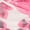 PINK, variant on Women's Floral Mesh Ruched Side One Shoulder Crop Top