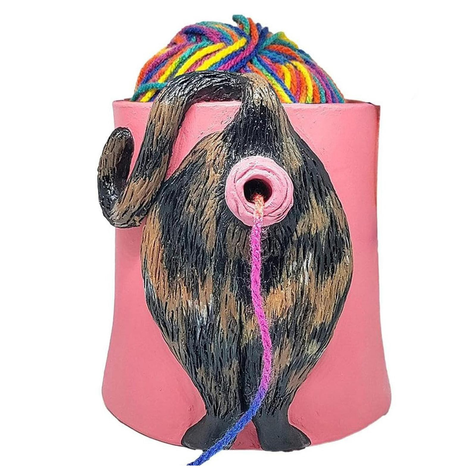 Mrigtriles Hand Knitting Yarn Holder DIY Tool Knitting Accessories