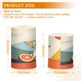 thumbnail image 6 of Yayeee Flameless Candles with Remote Flickering Battery Operated Multi Color Changing, Beige Glasses, 6 of 7