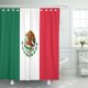 thumbnail image 1 of Cortina de ducha ABPHQTO con símbolo gráfico del emblema de la bandera de México 152x180 cm, 1 of 2