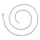 thumbnail image 1 of Cadena Singapur Dama 45 Cm 2 Mm Grosor Oro Blanco 14k Lam blanco Unitalla, 1 of 8