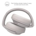 thumbnail image 4 of TCL Cement Gray On-Ear Noise Cancelling Hi-Res Wireless Headphones with Built-in Mic - ELIT400NCWT, 4 of 5