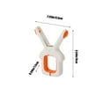 thumbnail image 3 of Quilt Clips Non-Slip Wind-Resistant Drying Clips Secure Bedding for Outdoor Laundry, White, 3 of 6