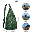 thumbnail image 3 of Botanical Cactus Backpack - Scientific Succulent Print, Durable Outdoor Pack, 3 of 4