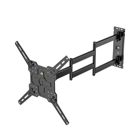 FORGINN MOUNT Long Arm TV Wall Mount with 40.75 Inch Extension, Corner TV Mount Bracket with Swivel, 180° Rotation, Tilt, 3 Folding Articulating Arms for 26-65 Inch TVs, Max 400x400mm Holds 77lbs