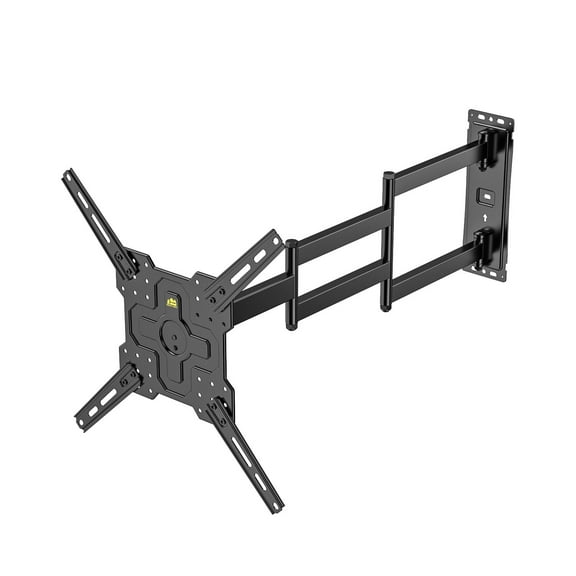 FORGINN MOUNT Long Arm TV Wall Mount with 40.75 Inch Extension, Corner TV Mount Bracket with Swivel, 180° Rotation, Tilt, 3 Folding Articulating Arms for 26-65 Inch TVs, Max 400x400mm Holds 77lbs