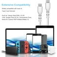 thumbnail image 6 of Fasgear USB C to USB C Cable 1m/3ft 60W Fast Charging Type-C to Type-C 2.0 Cable High-Speed Data Sync Cable for Galaxy S10 S9 Note 8/9,Pixel 2 XL,LG G6 V30,Mac-Book Pro 2018,Chromebook,Matebook(White), 6 of 6
