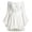 White, variant on Women's Gothic Pirate off Shoulder Mini Dress Bell Sleeve Flowy Layered Ruffle Trim Halloween Party Costumes