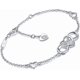 thumbnail image 2 of Women Bracelets 925 Sterling Silver Infinity Heart White Gold Plated Diamond Adjustable Bracelet Best Mother's Day Gifts For Women Girls, 2 of 4