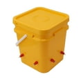 thumbnail image 3 of Bebedero automático para pollos con barril portátil de 12 L, equipo para aves de corral, cubo para ganso, pato y cabeza roja., 3 of 14